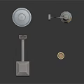 Outdoor Lamp Post Designs With Metal Layered Structure Wooden Post And Lantern Light