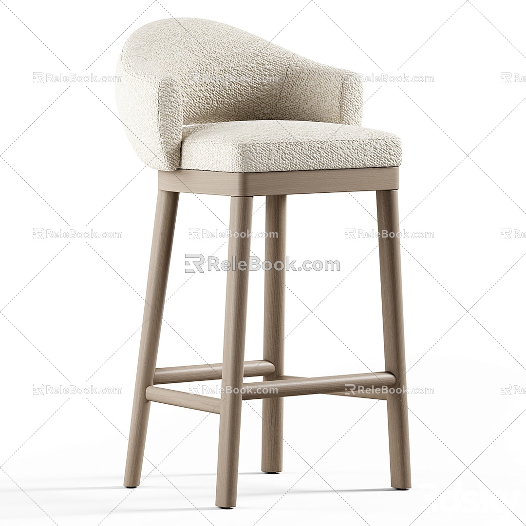 Bar stool 3d model