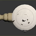 Pipe water pipe valve iron pipe fitting flange tee joint pipe water pipe valve 3d model