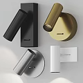 Modern Wall Lamps With Sleek Design In Black Gold Silver And White Finishes