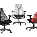 Ergonomic Office Chair With Mesh Back Multiple Colors And Swivel Casters