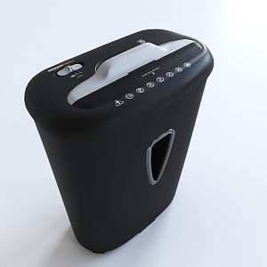 Modern paper shredder 3d model