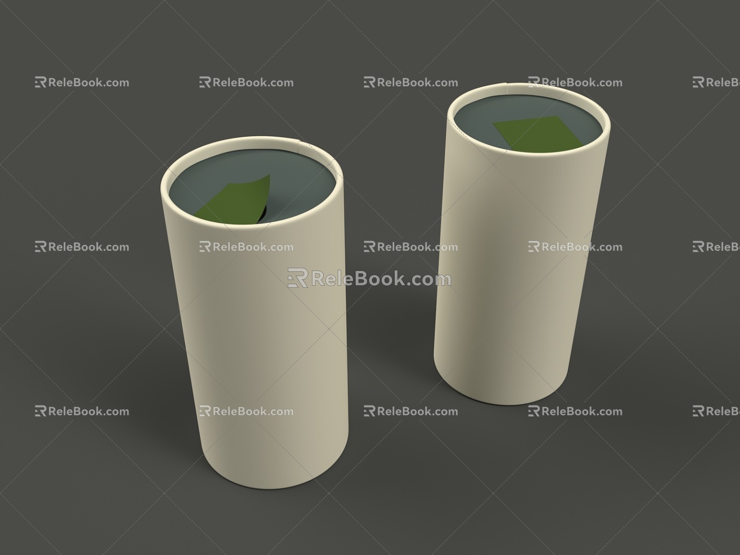 Modern paper cup model