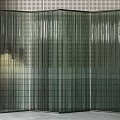 Modern screen glass screen partition 3d model