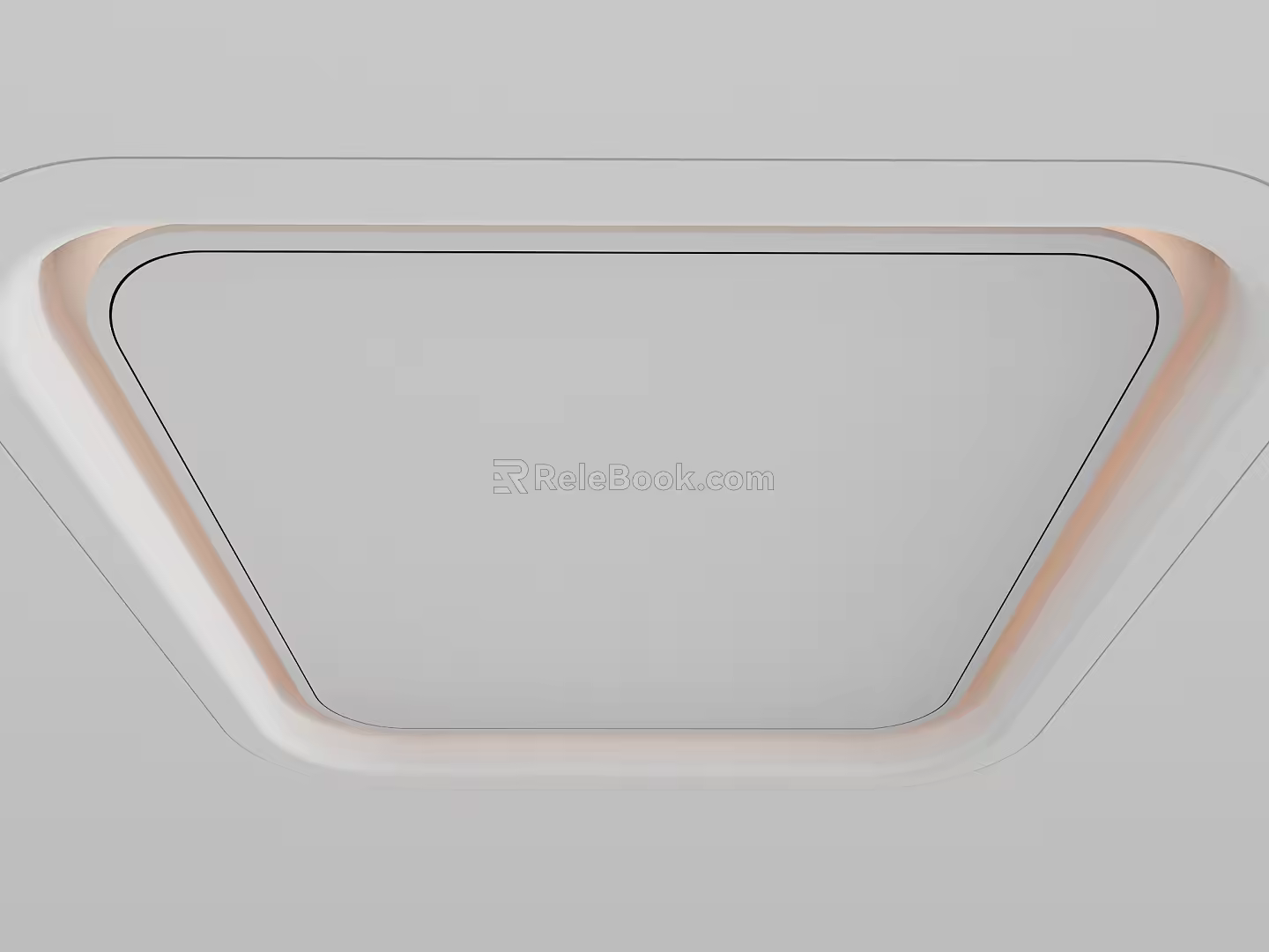 Ceiling Circular Arc Ceiling 3d model