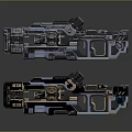 Science Fiction Firearms Next Generation Firearms Science Fiction Game Gun Game Firearms Game Gun Concept Gun Laser Gun 3d model