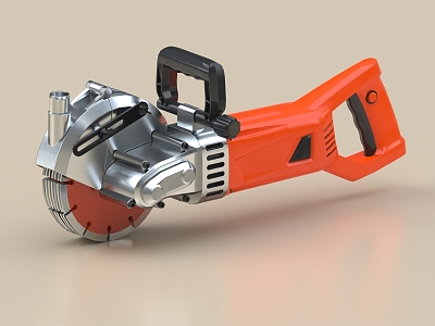 chainsaw saw hand-held chainsaw cutting saw 3d model