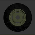 Automotive Tire Component With Deep Tread Pattern And Sturdy Rim Structure Design For Vehicles
