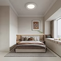 Modern Living And Dining Area Interior With Large Windows Chandelier And Sofa