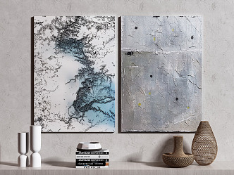 Quiet Decorative Paintings 3d model