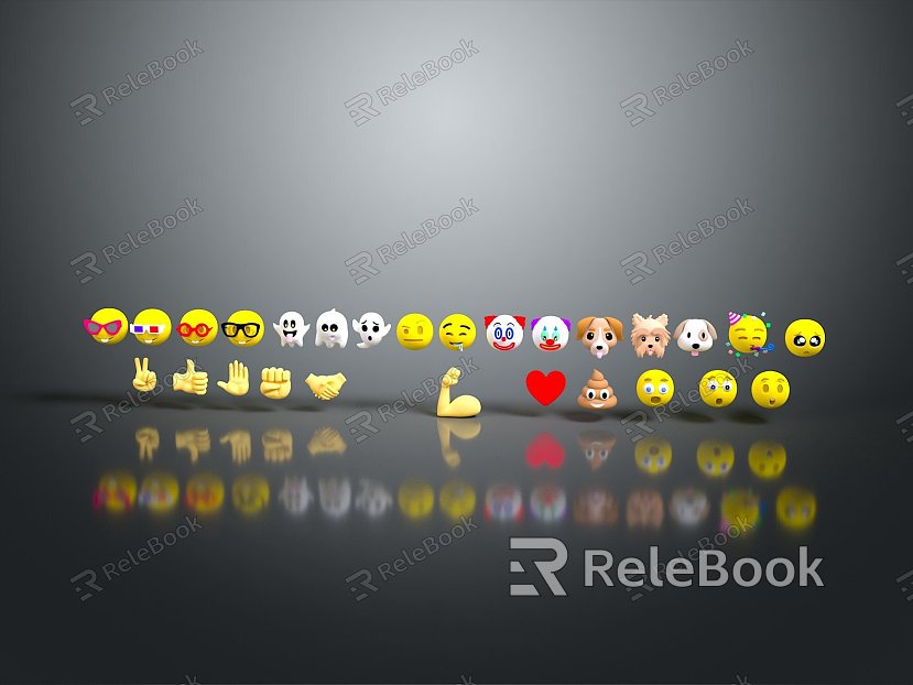 Expression package WeChat expression package cartoon expression cartoon face emoticon Yan text model