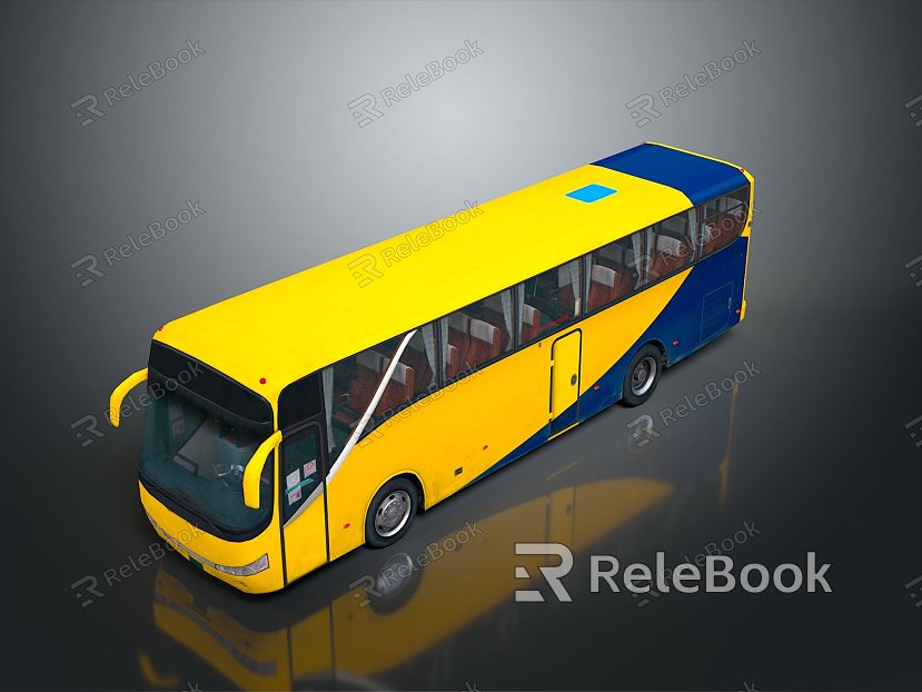 Bus Large Bus CMB Medium Van Large Van Bus School Bus Van Box Car model