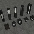 Modern Outdoor Lights with Various Stylish Shapes for Exterior Illumination and Decor