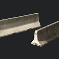 Durable Reinforced Concrete Road Barriers For Traffic Safety And Infrastructure