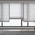 Modern roller shutter 3d model