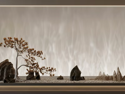 Modern Ceramic Tea Set With Teapot And Cups For Elegant Tea Time At Home 3d model