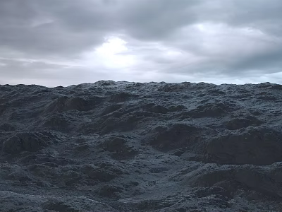 The rough seas of the modern sea 3d model The rough seas of the modern sea 3d model