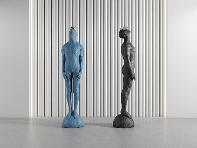 Modern Sculpture 3d model