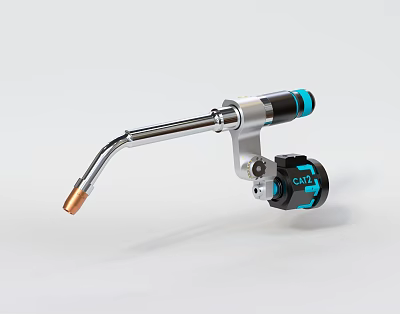 Modern welding gun 3d model