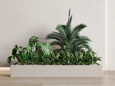Modern Plant Heap 3d model