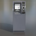 Commercial ATM Machine With Touch Screen Keypad And Card Slot For Business Use