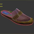 Brown Leather Slippers With Comfortable Strap Design For Daily Wear