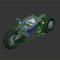 Jet Motorcycle Sci-Fi Motorcycle Concept Motorcycle Flying Car Space Flying Car Space Motorcycle 3d model