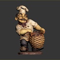 Characters Cartoon Chef Anime Characters Game Characters Realistic Characters Cartoon Characters 3d model