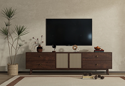 Silent TV Cabinet 3d model