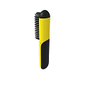 Yellow And Black Handheld Comb With Ergonomic Grip And Stylish Design