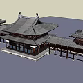 Chinese Ancient Landscape Architecture 3d model