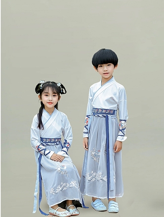 Chinese Style Girl Guofeng Girl 3d model