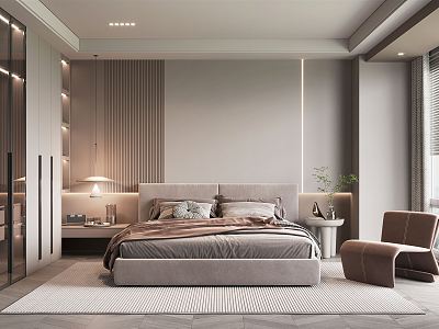 Modern Bedroom model