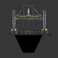 Modern Mining Equipment Mining Camp Mining Mine Factory Camp 3d model
