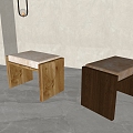 Nordic Stool 3d model