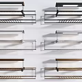 Modern drying rack drying rack combination 3d model
