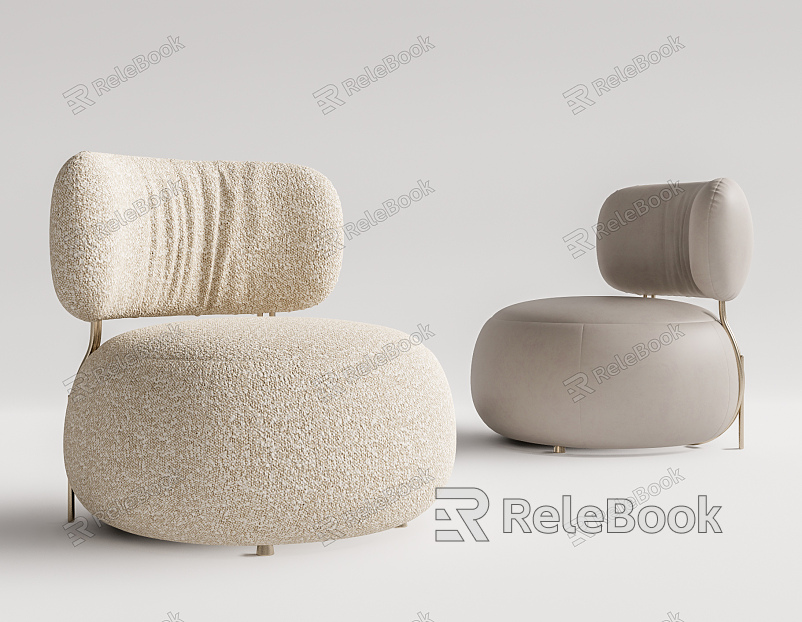 Modern Single Sofa Leisure Chair model