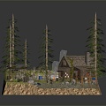 Game Environment Game Scene Fairy Tale Scene Fairy Tale Magic Scene Magic Item Fantasy Scene 3d model