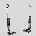 Two Efficient Modern Household Vacuum Cleaners With Upright Design and Sleek Appearance