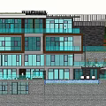 Modern Detached Villa With Large Glass Walls Multi Level Design And Outdoor Terrace