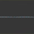 molecular chain gene chain digital daily necessities 3d model