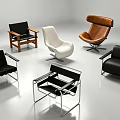 Modern Leisure Chairs With Diverse Designs Colors And Metal Wooden Frames
