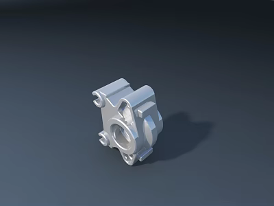 High Quality Hardware Tools Metal Component With Precision Engineered Design And Durable Silver Finish Mechanical Part 3d model