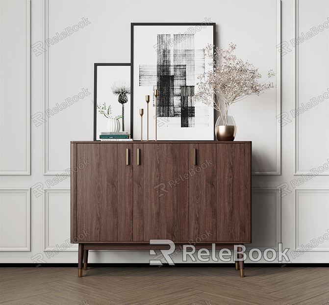 Modern Entrance Cabinet Side Cabinet Entrance Cabinet model