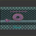 Open Blue Polka Dot Doughnut Box With Colorful Doughnuts Inside