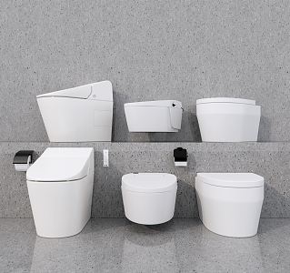 Modern Toilet 3d model