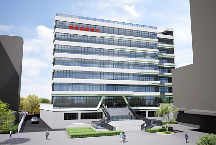 Modern CDC 3d model