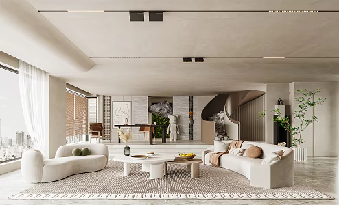 The Silent Living Room 3d model