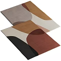 Square carpet 3d model