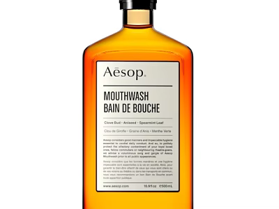 Aesop Mouthwash Daily Oral Care Cleaning Product For Fresh Breath And Hygiene 3d model